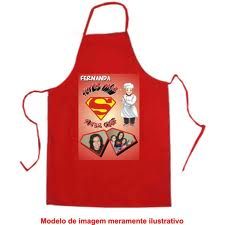 AVENTAL VERMELHO
