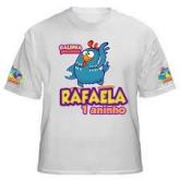 CAMISETA BRANCA INFANTIL